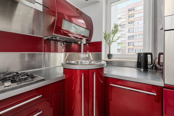 Foto van Stadsappartement in Warschau - Vakantiehuis in Warszawa 2 - Kitchen