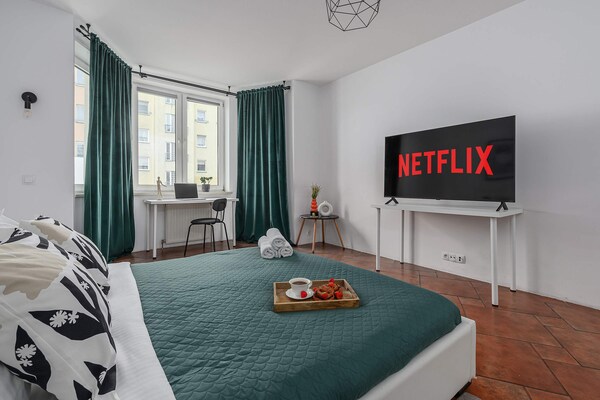 Foto van Verblijf in Warschau vlakbij winkels - Vakantiehuis in Warszawa - BedRoom