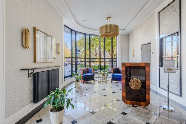 Foto van Siedmiogrodzka appartement met uitzicht - Vakantiehuis in Warszawa - LivingRoom