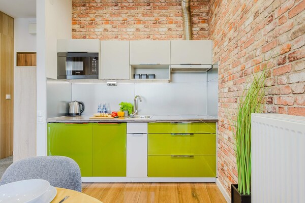 Foto van Siedmiogrodzka appartement met uitzicht - Vakantiehuis in Warszawa - Kitchen
