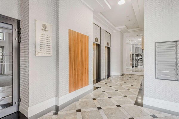 Foto van Siedmiogrodzka appartement met uitzicht - Vakantiehuis in Warszawa - Landing