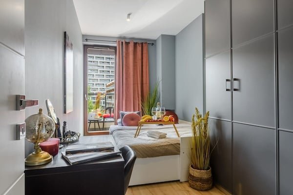 Foto van Rustig appartement met garage - Vakantiehuis in Warszawa 2 - BedRoom