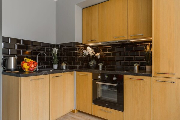 Foto van Rustig appartement met garage - Vakantiehuis in Warszawa 2 - Kitchen