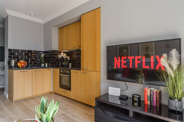 Foto van Rustig appartement met garage - Vakantiehuis in Warszawa 2 - LivingRoom