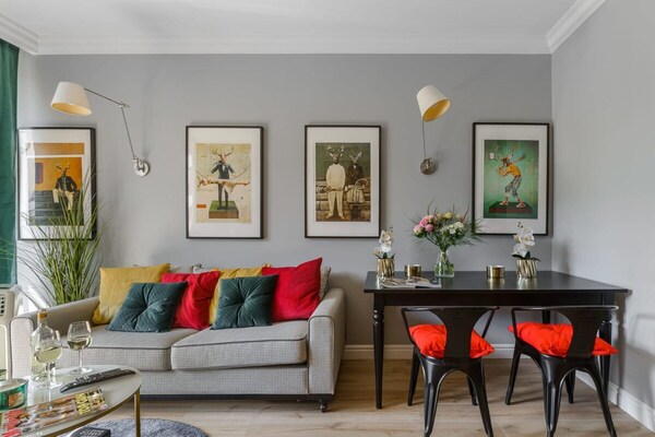 Foto van Rustig appartement met garage - Vakantiehuis in Warszawa 2 - LivingRoom