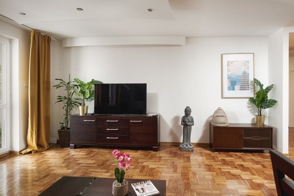 Foto van Woning in Warschau nabij het centrum - Vakantiehuis in Warszawa 2 - LivingRoom