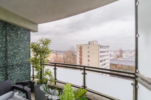 Foto van Ruim appartement in het centrum van Warschau - Vakantiehuis in Warszawa 2 - TerraceBalcony
