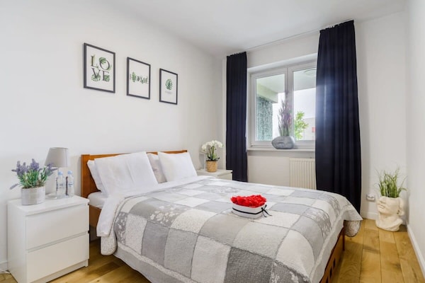 Foto van Ruim appartement in het centrum van Warschau - Vakantiehuis in Warszawa 2 - BedRoom