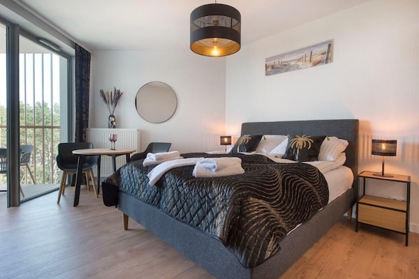 Foto van Appartement in Pobierowo bij Strand & SPA - Vakantiehuis in Pobierowo - BedRoom