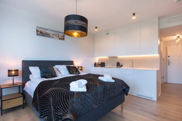 Foto van Appartement in Pobierowo bij Strand & SPA - Vakantiehuis in Pobierowo - BedRoom