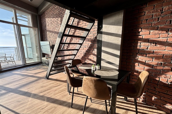 Foto van Appartement in Dziwnówek met Zeezicht - Vakantiehuis in Dziwnówek - LivingRoom
