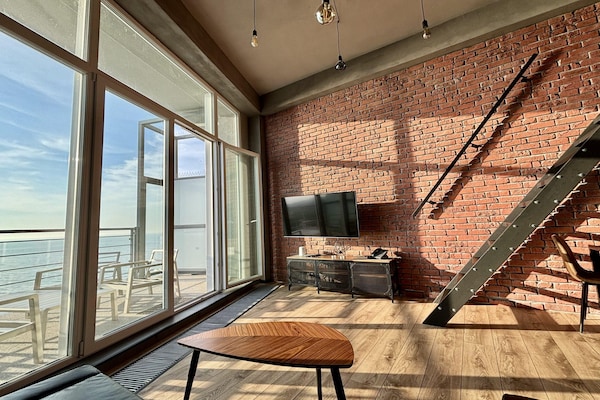 Foto van Appartement in Dziwnówek met Zeezicht - Vakantiehuis in Dziwnówek - LivingRoom