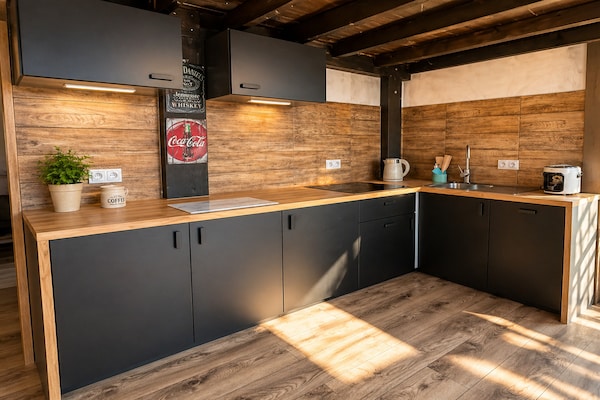 Foto van Appartement in Dziwnówek met Zeezicht - Vakantiehuis in Dziwnówek - Kitchen