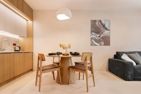 Foto van Luxe appartement in Międzyzdroje, SPA-zone - Vakantiehuis in Międzyzdroje - Kitchen