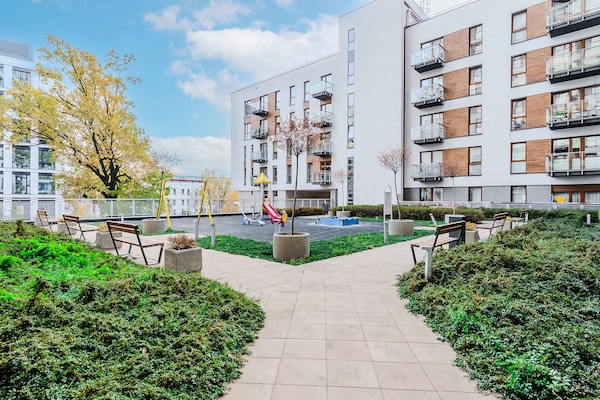 Foto van Mooi appartement met garage - Vakantiehuis in Łódź - ExteriorSummer