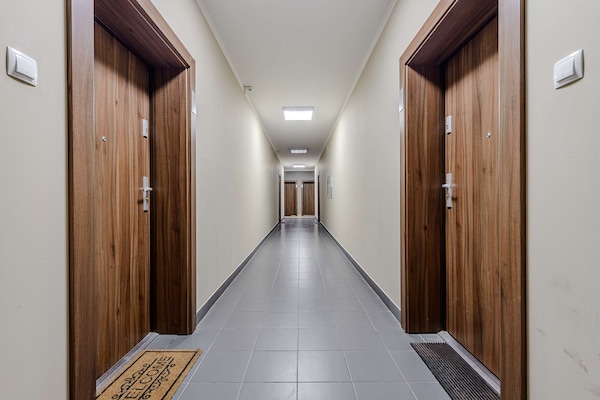 Foto van Mooi appartement met garage - Vakantiehuis in Łódź - Landing