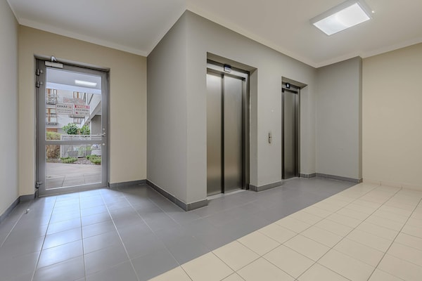 Foto van Mooi appartement met garage - Vakantiehuis in Łódź - Landing