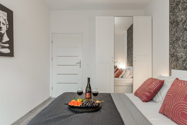 Foto van Stadsparadijs vlakbij Atlas Arena - Vakantiehuis in Łódź - BedRoom