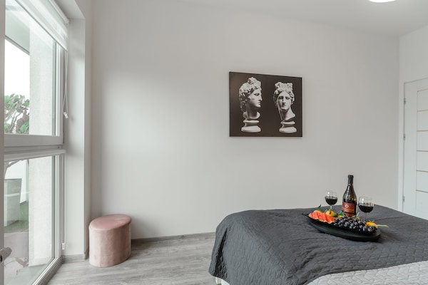 Foto van Stadsparadijs vlakbij Atlas Arena - Vakantiehuis in Łódź - BedRoom