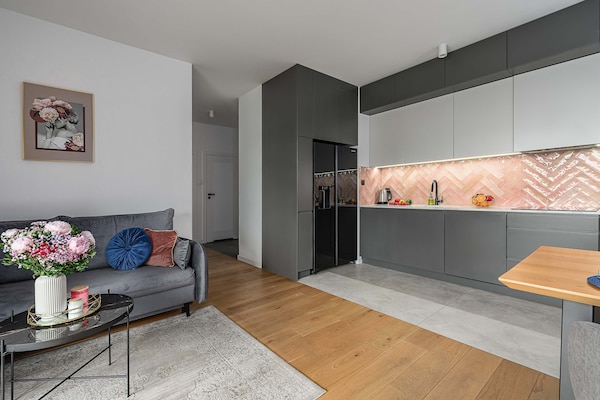 Foto van Prachtige duplex aan zee in Porspoder - Vakantiehuis in Łódź - Kitchen