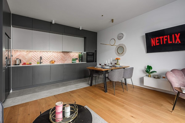 Foto van Prachtige duplex aan zee in Porspoder - Vakantiehuis in Łódź - Kitchen