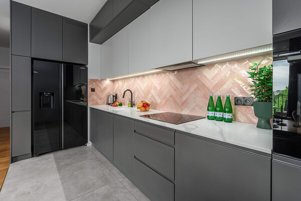Foto van Prachtige duplex aan zee in Porspoder - Vakantiehuis in Łódź - Kitchen
