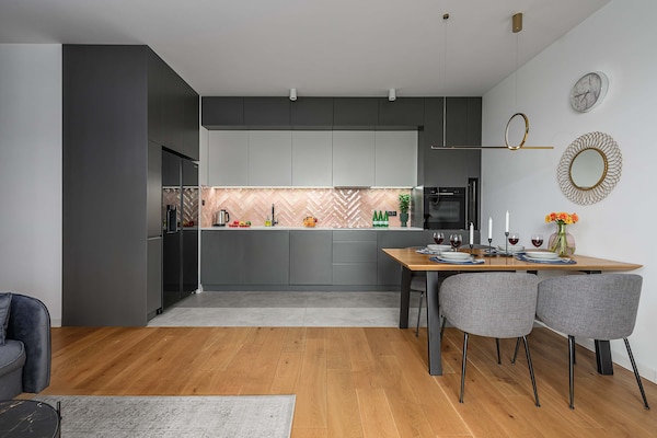 Foto van Prachtige duplex aan zee in Porspoder - Vakantiehuis in Łódź - Kitchen