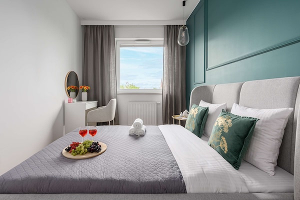 Foto van Prachtige duplex aan zee in Porspoder - Vakantiehuis in Łódź - BedRoom