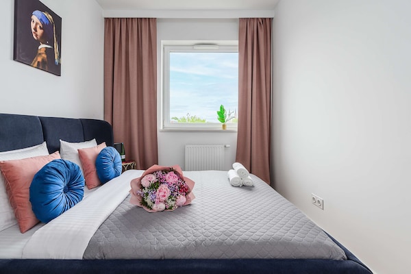 Foto van Prachtige duplex aan zee in Porspoder - Vakantiehuis in Łódź - BedRoom
