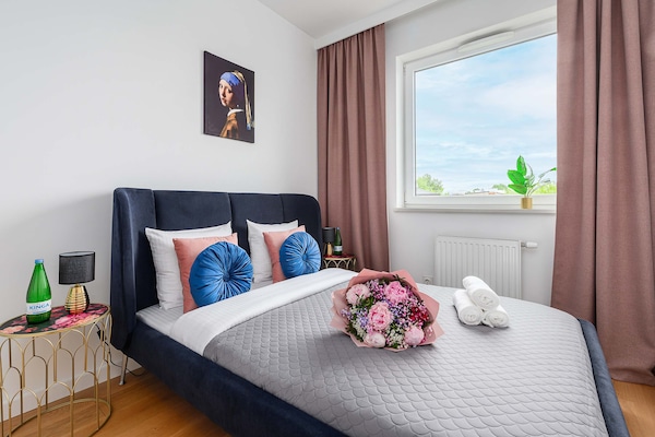 Foto van Prachtige duplex aan zee in Porspoder - Vakantiehuis in Łódź - BedRoom