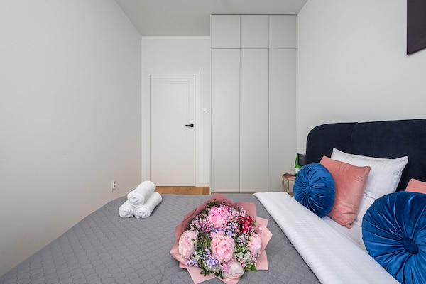 Foto van Prachtige duplex aan zee in Porspoder - Vakantiehuis in Łódź - BedRoom