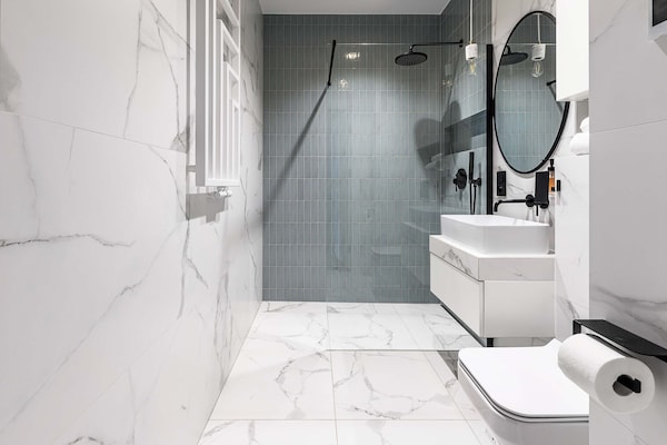 Foto van Prachtige duplex aan zee in Porspoder - Vakantiehuis in Łódź - BathRoom