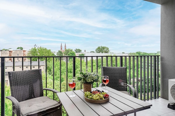Foto van Prachtige duplex aan zee in Porspoder - Vakantiehuis in Łódź - TerraceBalcony
