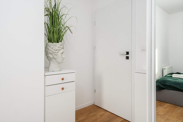 Foto van Mooi Łódź appartement voor 6 personen - Vakantiehuis in Łódź - Landing