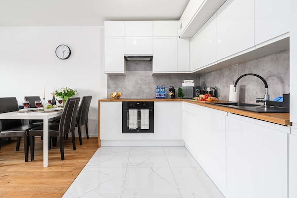 Foto van Mooi Łódź appartement voor 6 personen - Vakantiehuis in Łódź - Kitchen