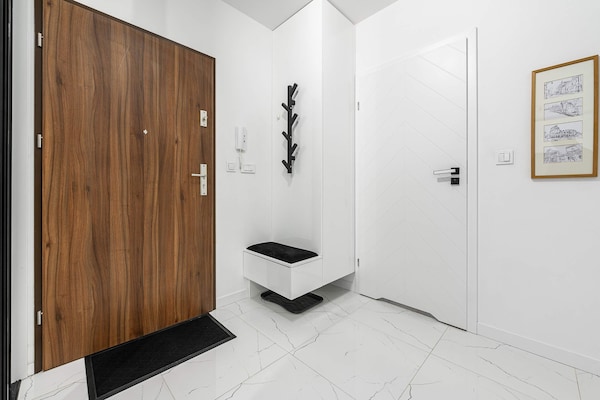 Foto van Mooi Łódź appartement voor 6 personen - Vakantiehuis in Łódź - Landing