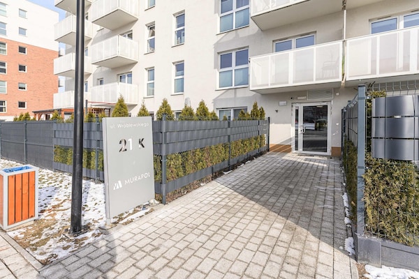 Foto van Mooi Łódź appartement voor 6 personen - Vakantiehuis in Łódź - ExteriorWinter
