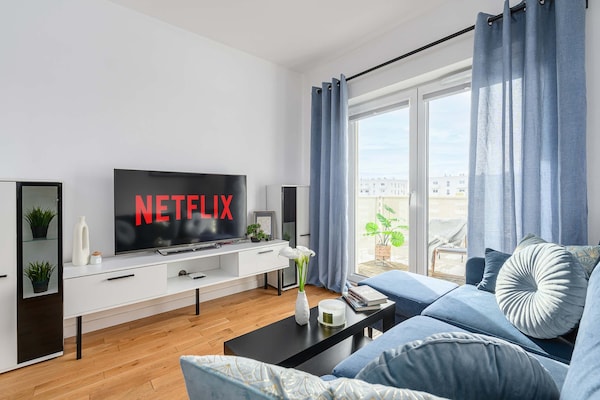 Foto van Mooi Łódź appartement voor 6 personen - Vakantiehuis in Łódź - LivingRoom