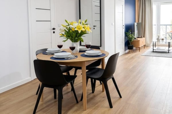 Foto van Mooi huis aan zee voor 4 personen - Vakantiehuis in Łódź - DiningRoom