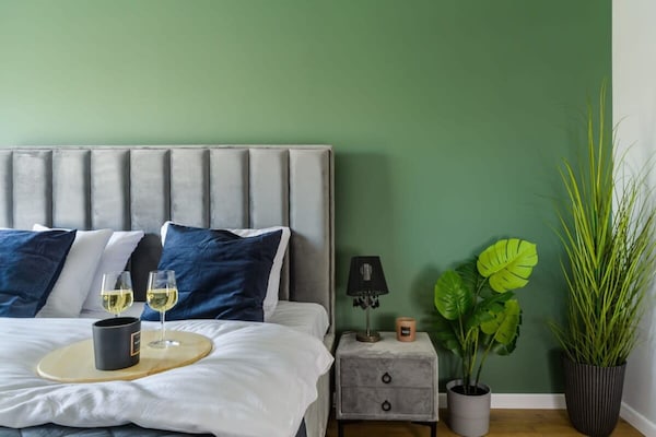 Foto van Rustig stadsappartement in Łódź voor 6 personen - BedRoom