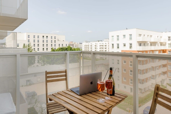 Foto van Rustig stadsappartement in Łódź voor 6 personen - TerraceBalcony