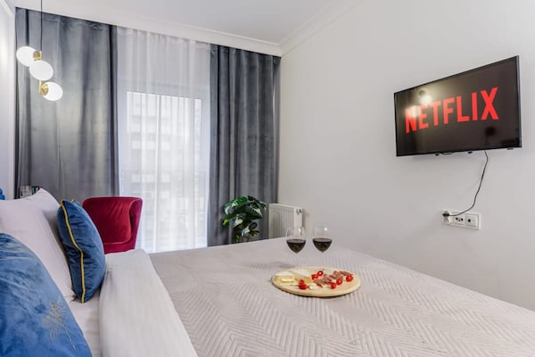 Foto van Old Town Apartment voor 4 personen - Vakantiehuis in Łódź - BedRoom