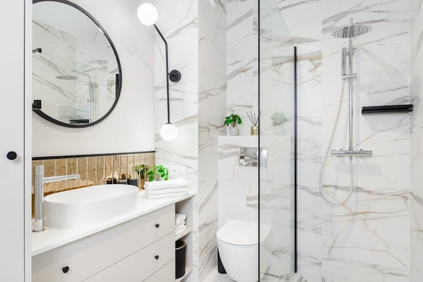 Foto van Old Town Apartment voor 4 personen - Vakantiehuis in Łódź - BathRoom