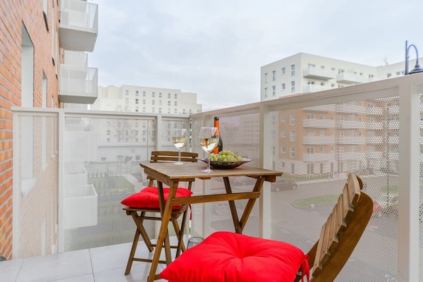 Foto van Old Town Apartment voor 4 personen - Vakantiehuis in Łódź - TerraceBalcony