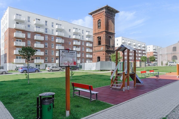 Foto van Old Town Apartment voor 4 personen - Vakantiehuis in Łódź - ExteriorSummer
