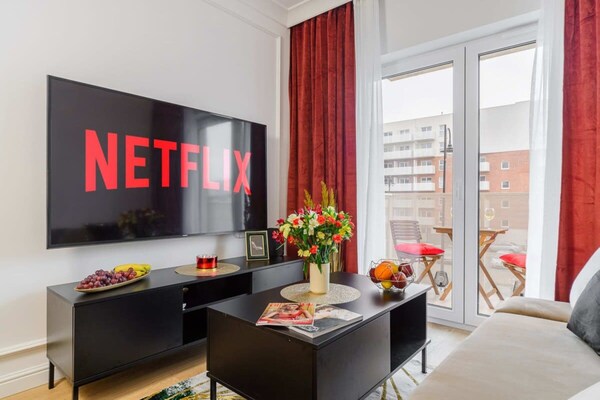 Foto van Old Town Apartment voor 4 personen - Vakantiehuis in Łódź - LivingRoom