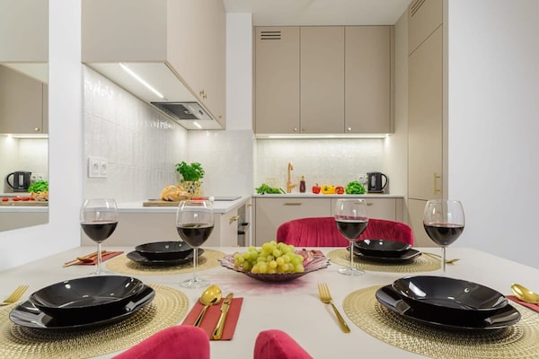 Foto van Old Town Apartment voor 4 personen - Vakantiehuis in Łódź - DiningRoom