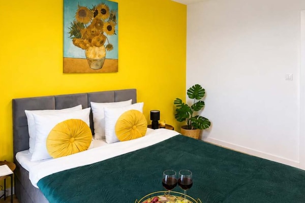 Foto van Moderne romantische burgervakantie - Vakantiehuis in Łódź - BedRoom