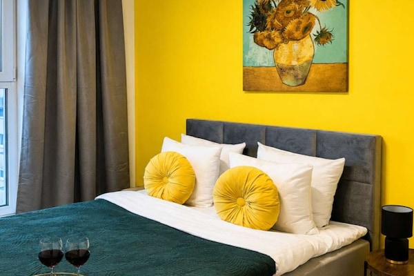 Foto van Moderne romantische burgervakantie - Vakantiehuis in Łódź - BedRoom
