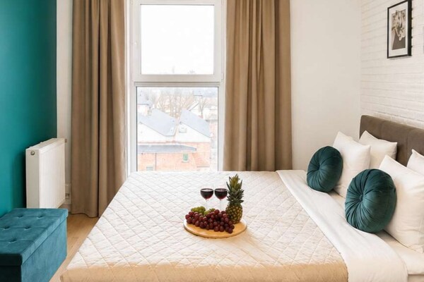 Foto van Moderne romantische burgervakantie - Vakantiehuis in Łódź - BedRoom